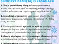 4 IDZIE ZIMA SENIORZE PAMIĘTAJ O ZASADACH1 1 1 1